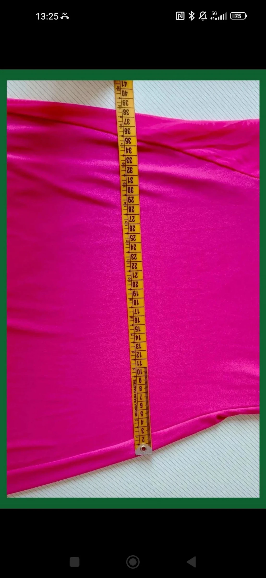 Robe longue rose fuchsia – photo 8